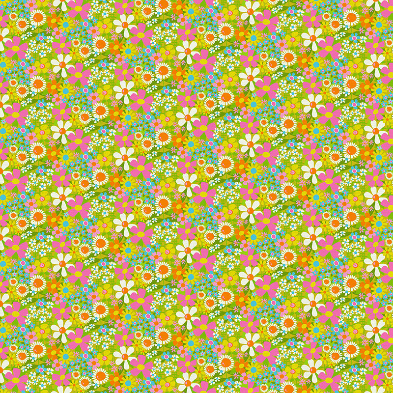 Vintage Floral - Sunshine Inn - BTY